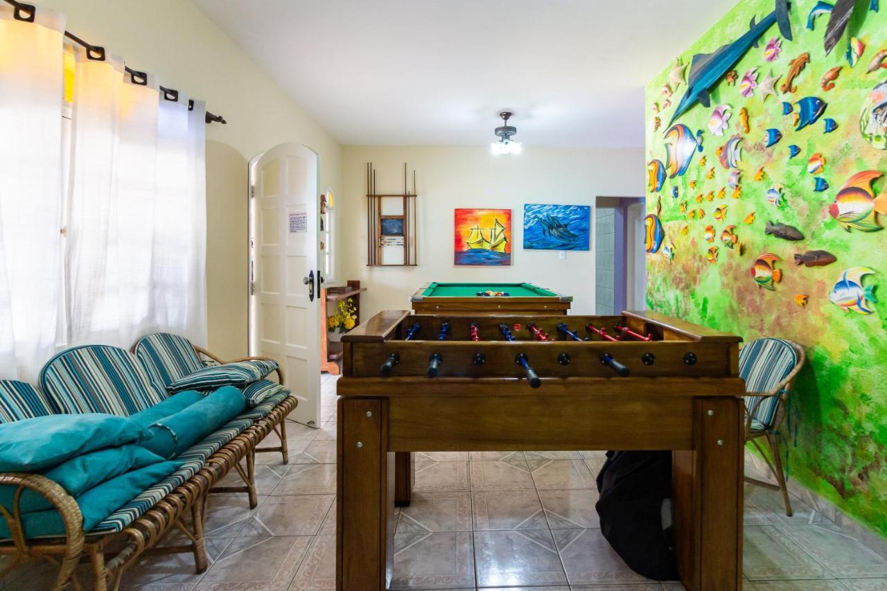 O Paraiso Em Peruibe Casa Para Ate 25 Pessoas Eksteriør bilde