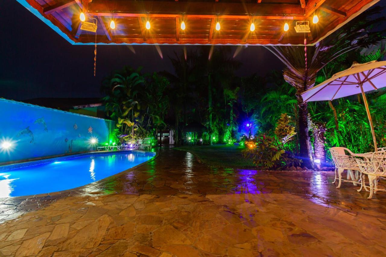 O Paraiso Em Peruibe Casa Para Ate 25 Pessoas Eksteriør bilde