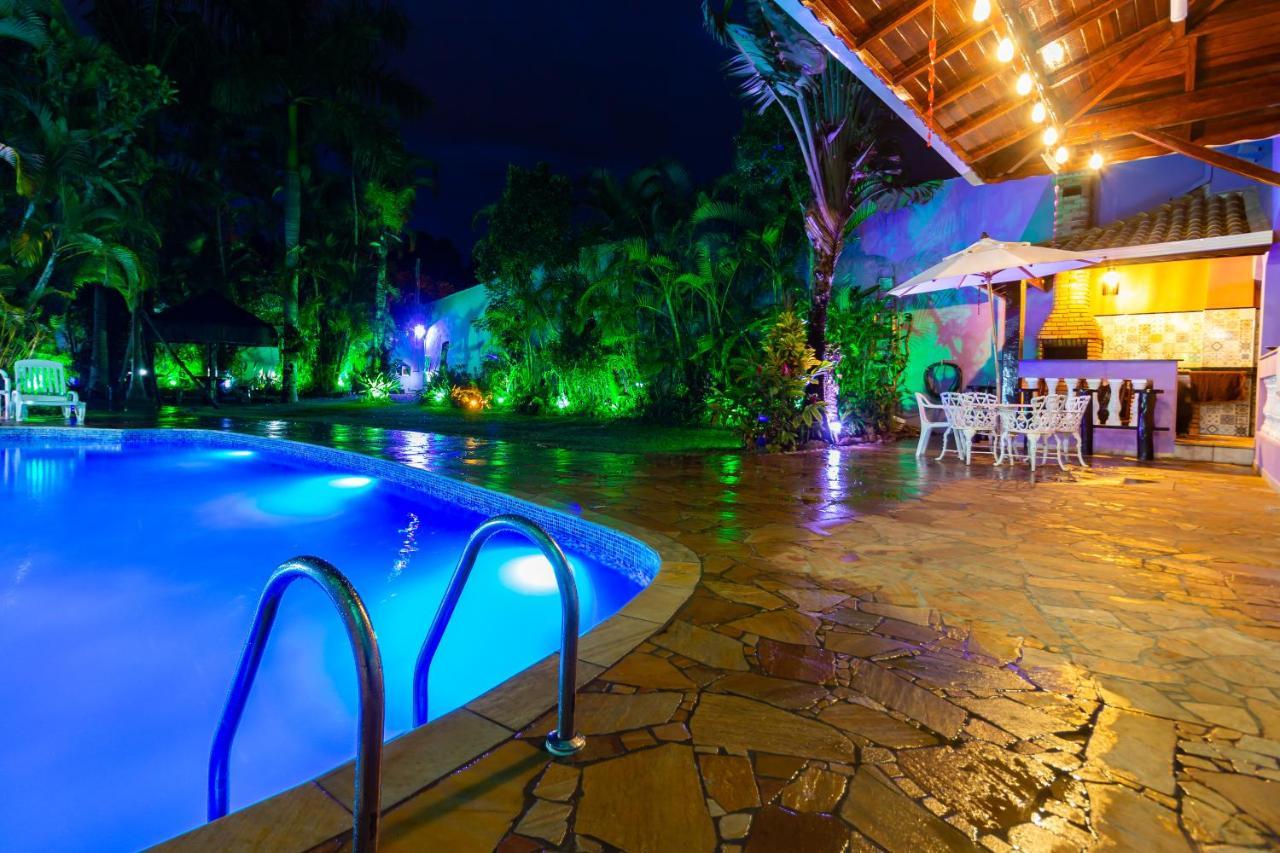 O Paraiso Em Peruibe Casa Para Ate 25 Pessoas Eksteriør bilde