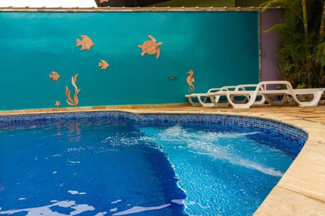 O Paraiso Em Peruibe Casa Para Ate 25 Pessoas Eksteriør bilde